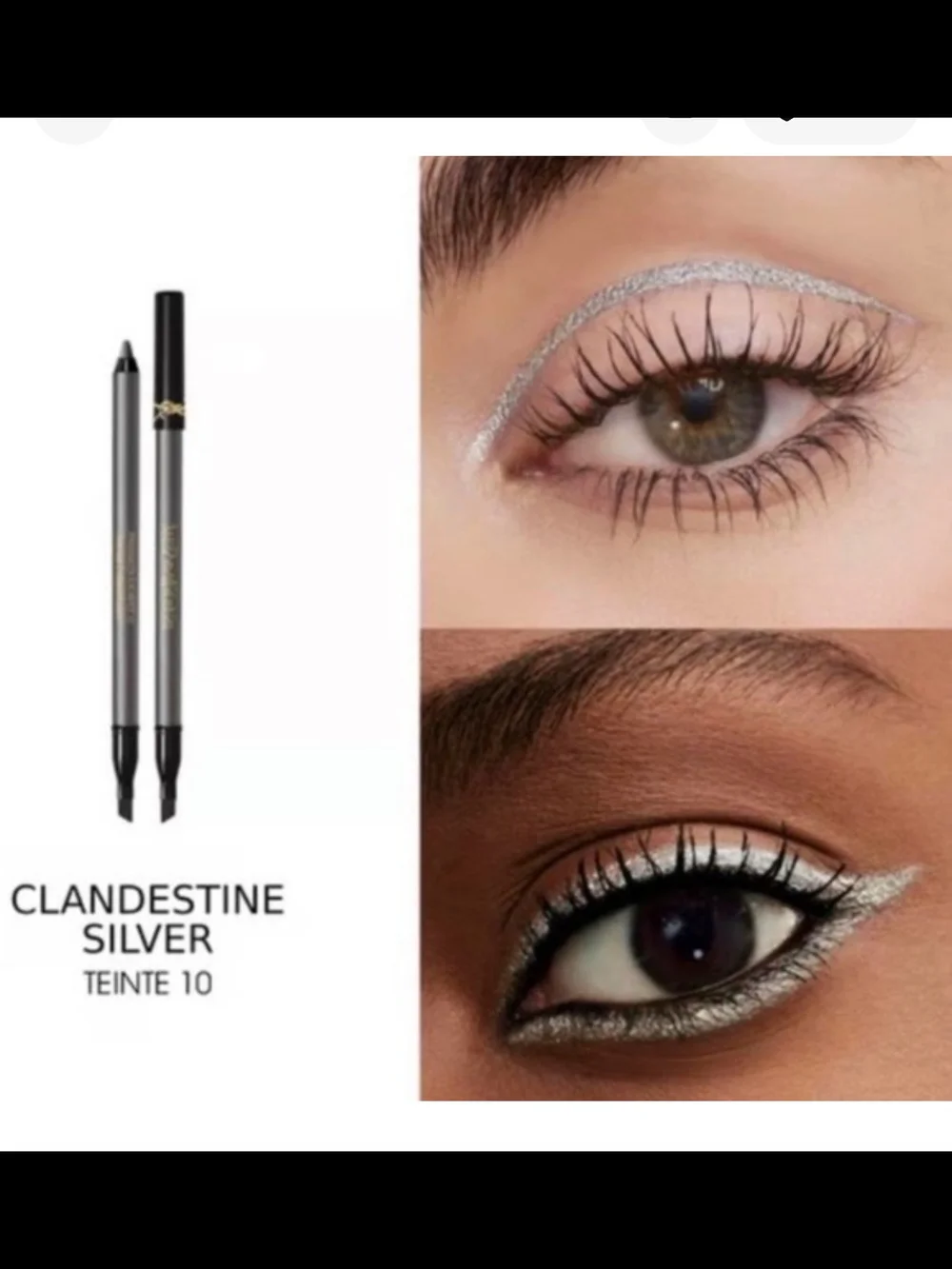 Yves Saint Laurent (YSL) Eye Pencil in Clandestine Silver NIB✨ FREE GIFT✨